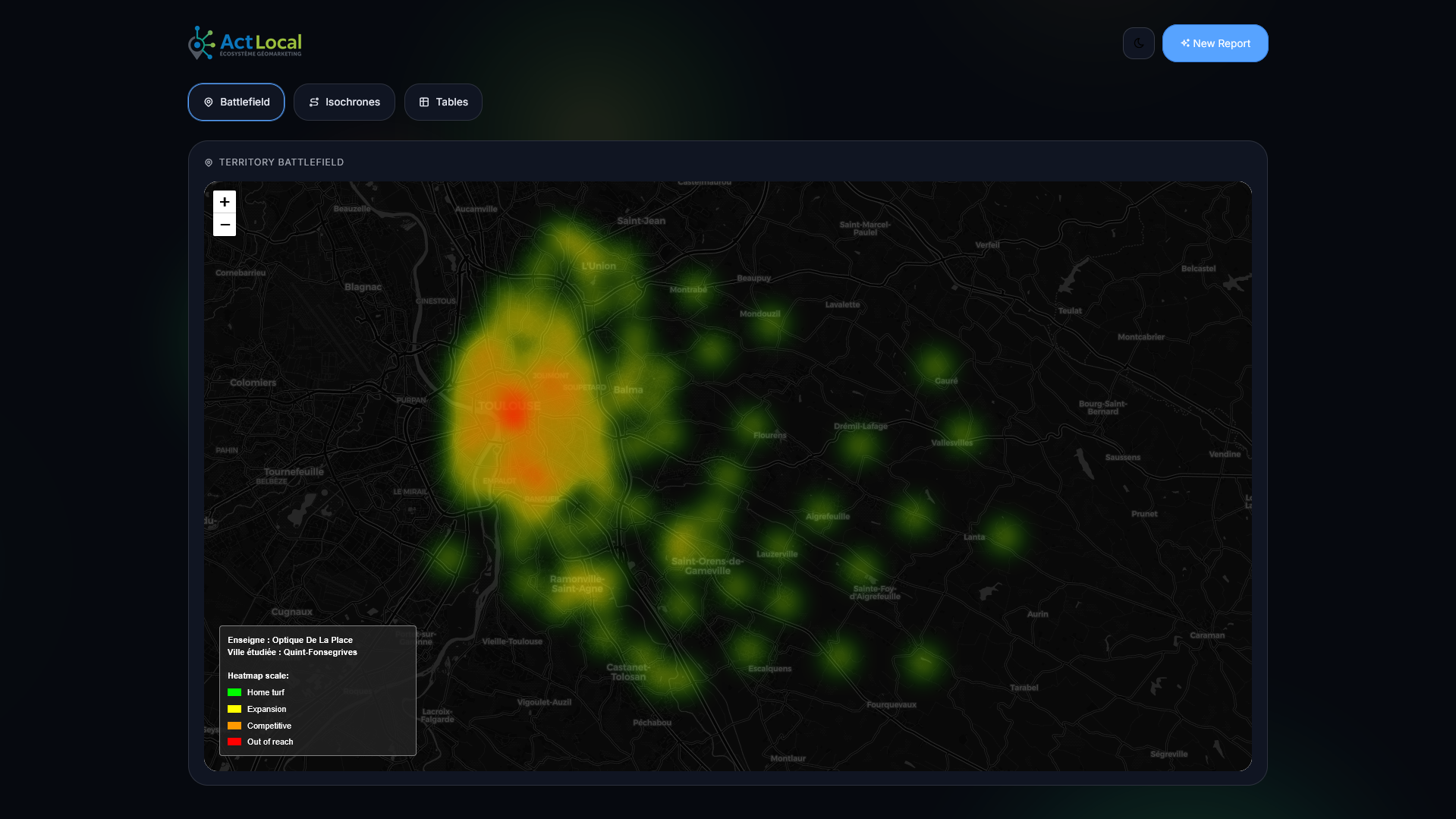 Map preview